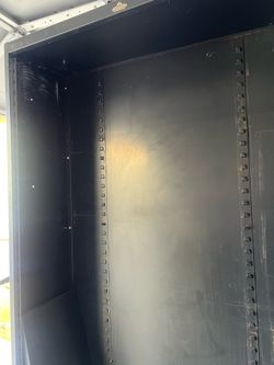 Free metal bookcases (2)