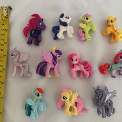 My Little Pony Figures, 11 total