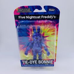 Funko Five Nights at Freddy's Tie-Dye Bonnie 6” Collectible Action Figure 2022 NEW