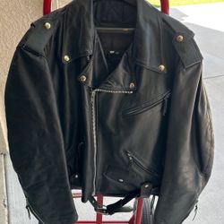 Leather Motorcycle Jacket