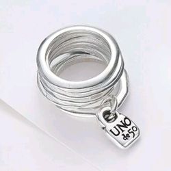 Uno De 50 Ring - PRISONER - Size 7 - ORIGINAL AND BRAND NEW