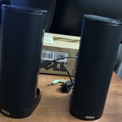 Dell AX210 Black USB Stereo Speaker System