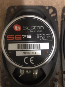 Boston acoustic SE75.