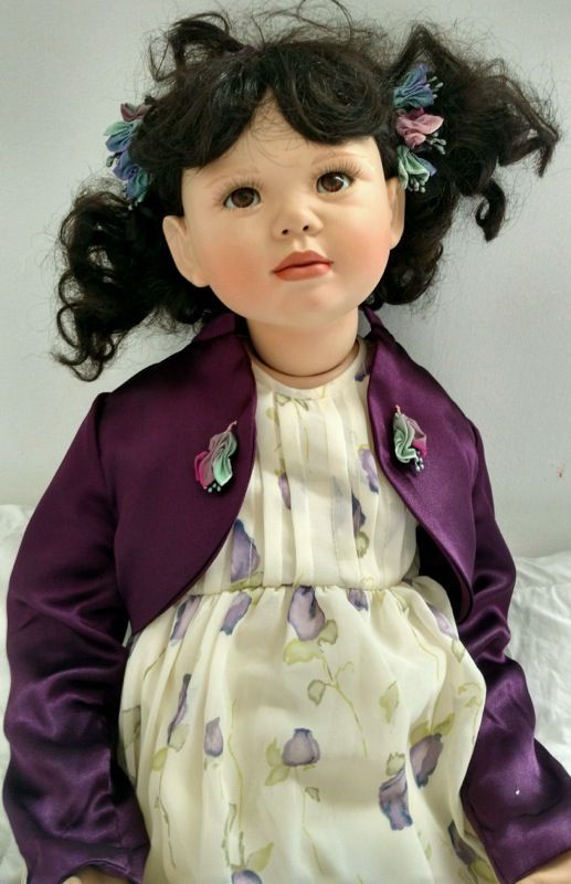 Vintage Christina orange doll collector