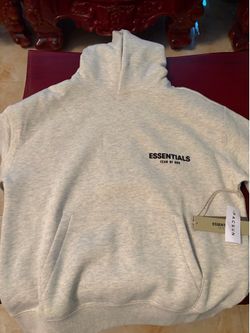 Gray Essentials Hoodie
