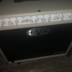 Evh 5150 3 III 1x12 50 Watt Amp With Cover Effects Pedal Switch 