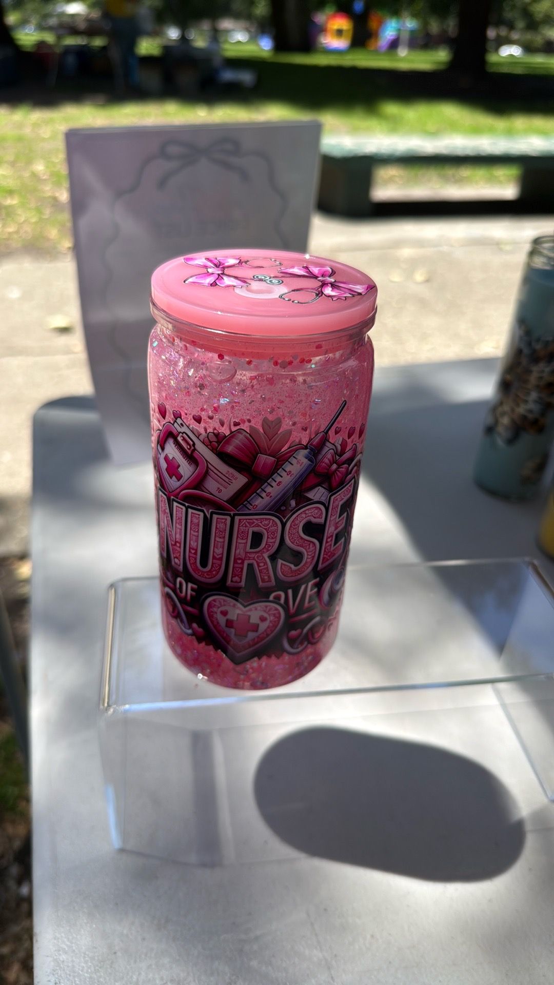 Nurse Snowglobe Cup