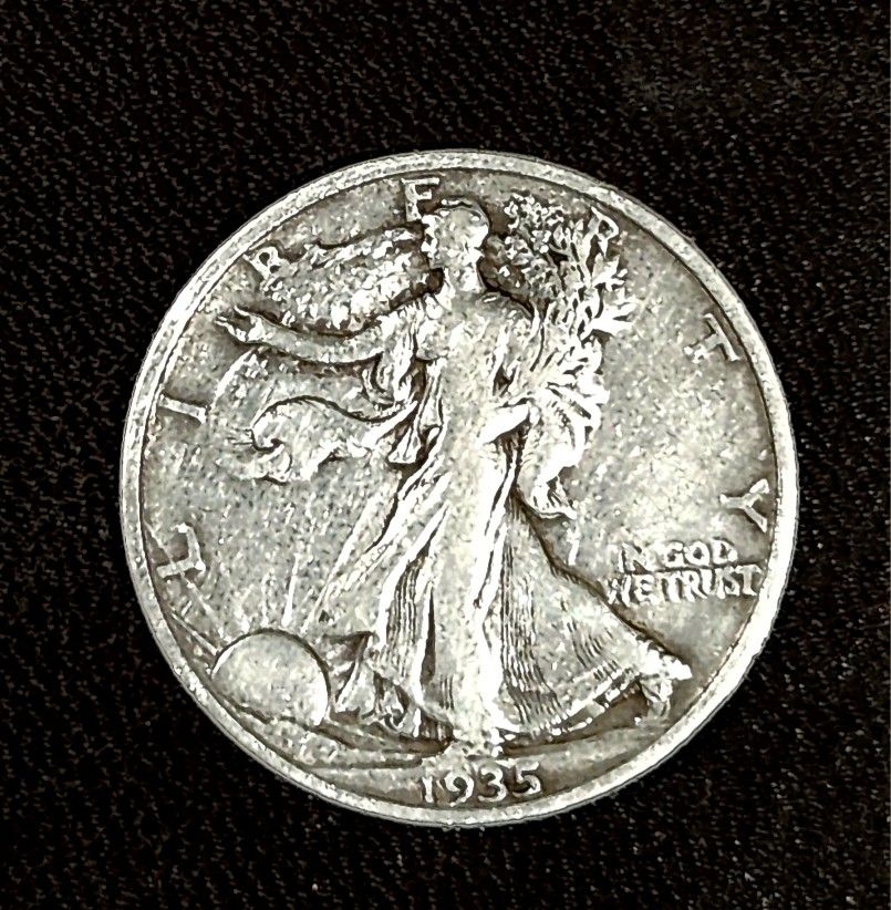 1935 Liberty Half Dollar – 90% Silver
