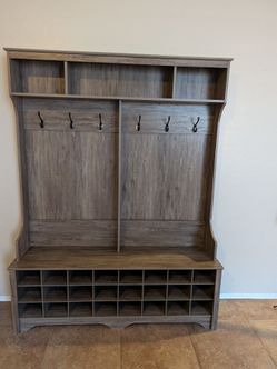 Hall tree with Bench