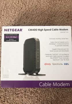 Cable Modem CM400 COX Compatible