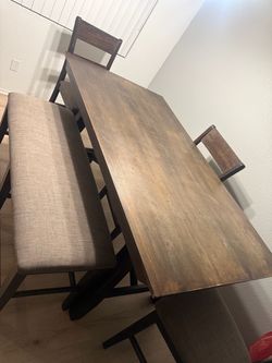 Dining set table