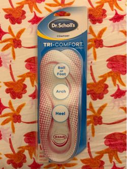 Dr. Scholl's Tri-Comfort Orthotics Insoles for Women, Size 6-10 1 pair