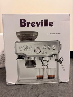 Breville The Barista Express Espresso Machine BES870XL Brand New In Box