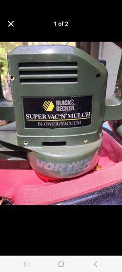 Black & Decker Super Vac n Mulch Blower