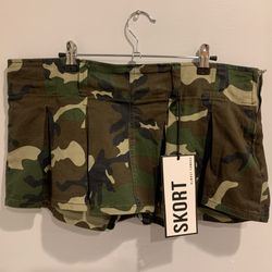 Camo Mini Skort