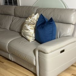 Leather Sofá 2 Sofa Recliner
