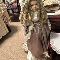 Porcelain Victorian doll
