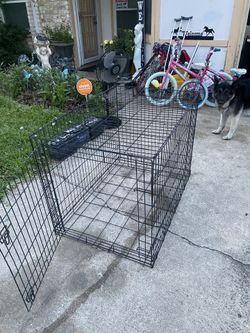 Dog Cage 42” X 28” X 30”
