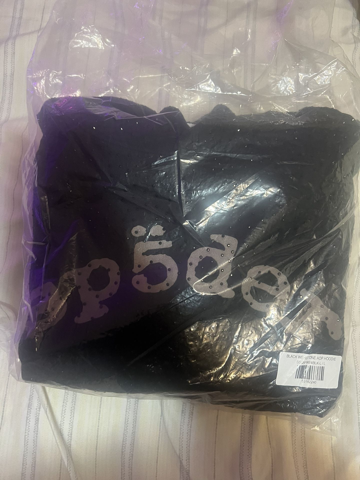 Spider Vvs Black Hoodie