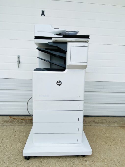 HP Color LaserJet MFP E67660z Printer Copier Scanner Stapler & Sorter