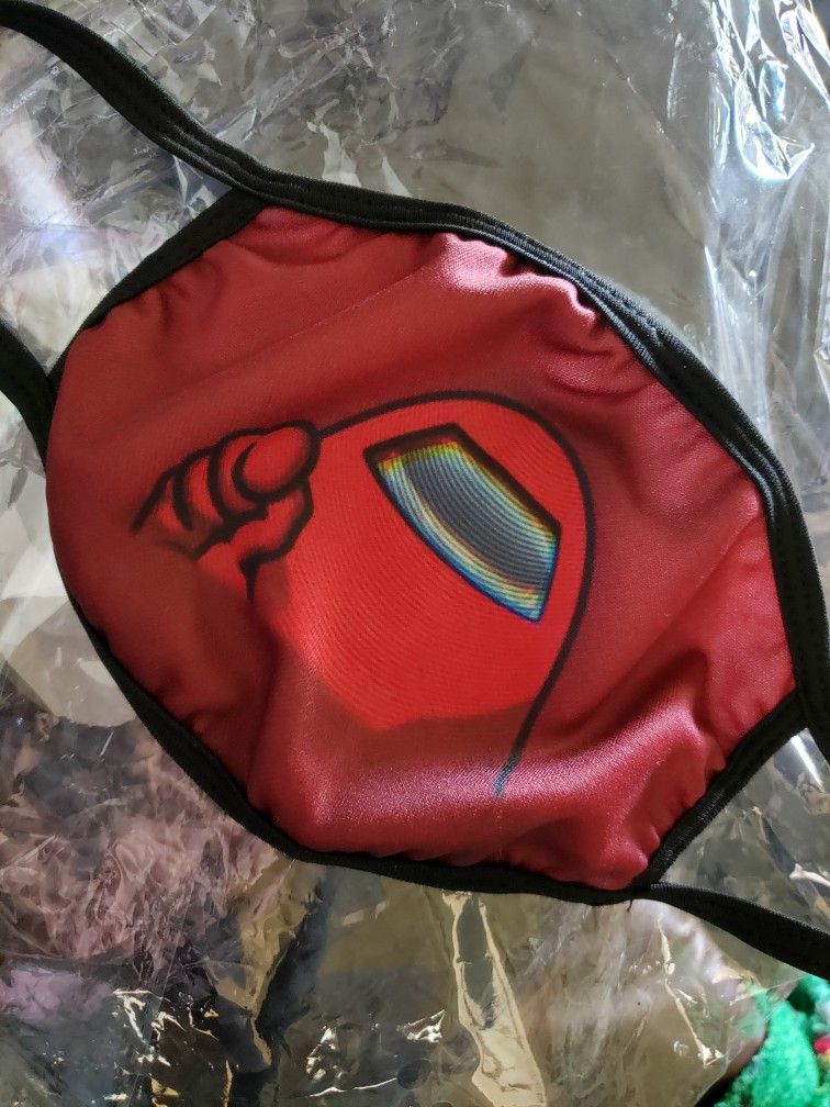 Kids Cloth Among Us Mask