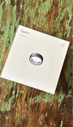 Oura Ring 4 Size 10 Stealth SEALED