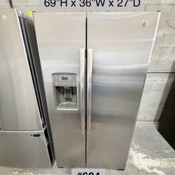 GE Refrigerator Side By Side With Water And Ice Maker (#604)
