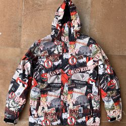 NEW vintage Bad Religion snowboarding jacket by Grenade G.A.S. 