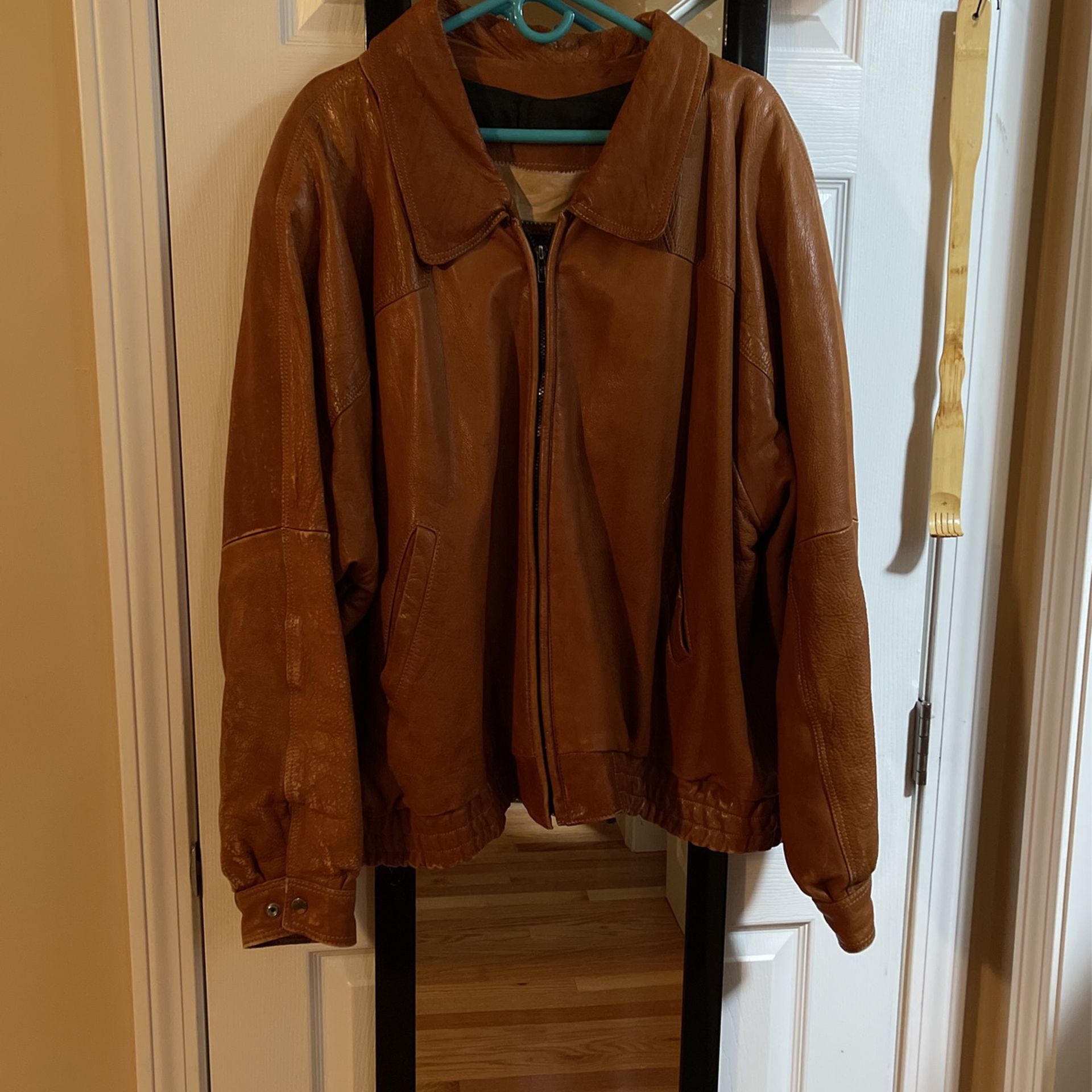Genuine Leather Jacket XL