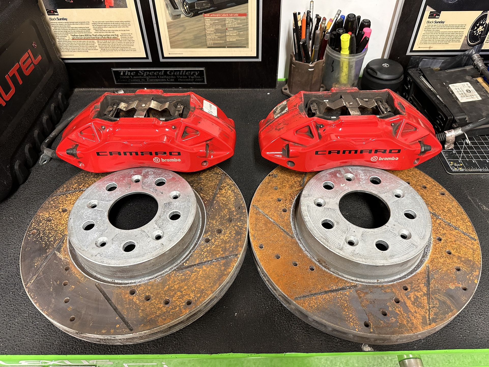 4 Piston Brembo Brake Setup Front And Rear for Sale in City Of Industry