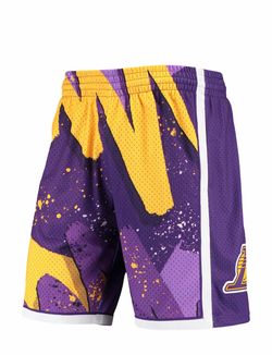 Los Angeles Lakers Mitchell & Ness Swingman Shorts