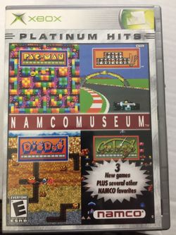 Used Xbox game. Namco museum