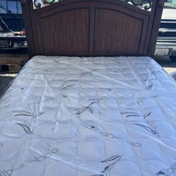 Cama Queen Size Nueva En Caja Incluye Colchones
