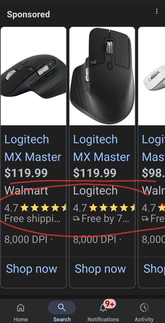 Logitech MX Master 3S Wireless Mouse - NEW IN BOX