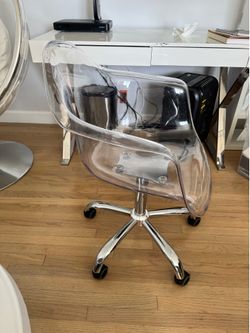 Clear office chair