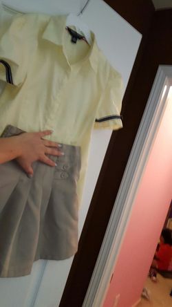 School uniform skirt size 8
