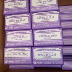   DR BRONNER'S  MAGIC  BAR SOAP LAVENDER ORGANIC