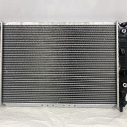 Complete Radiator 2001-03 Chevy Corvette C5 2611PB PR2611F Quick Connect Fittings Aftermarket