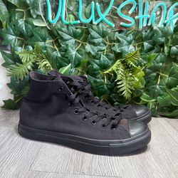 Converse All Star Chuck Taylor Triple Black High Top Men 10 W 12