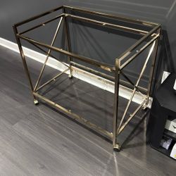 Gold Bar Cart