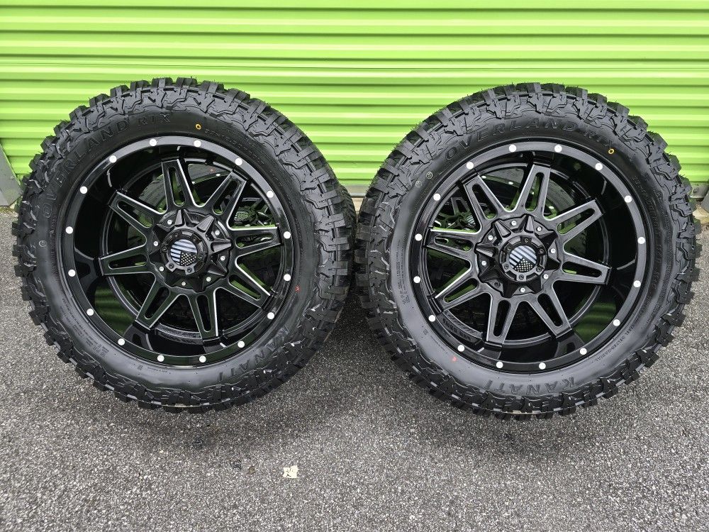 20" Pro Comp Blockade Wheels 6 Lug