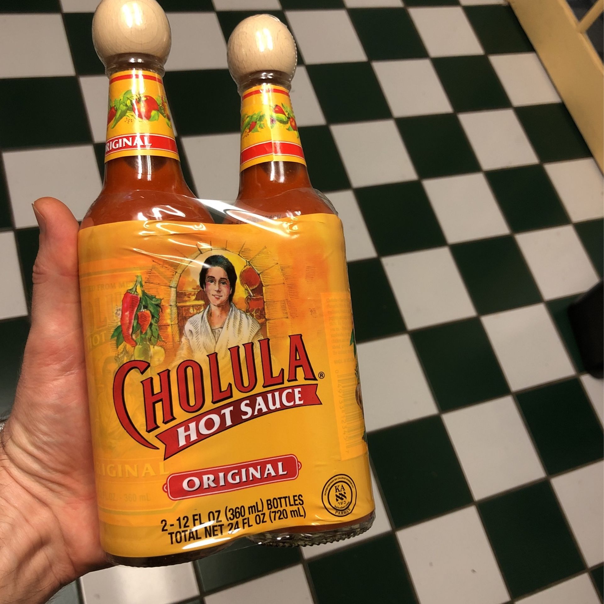 Pack Of 2 12oz Cholula Hot Sauce