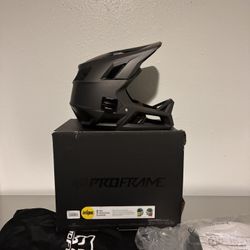 Fox Pro Frame Helmet Matte Black