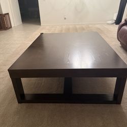 Dark Wood Living/Dining Room Set