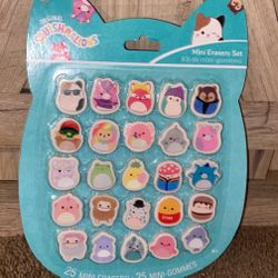 Squishmallow Eraser Collection