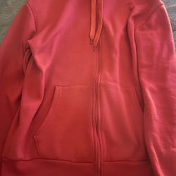 Red Hoodie Jacket
