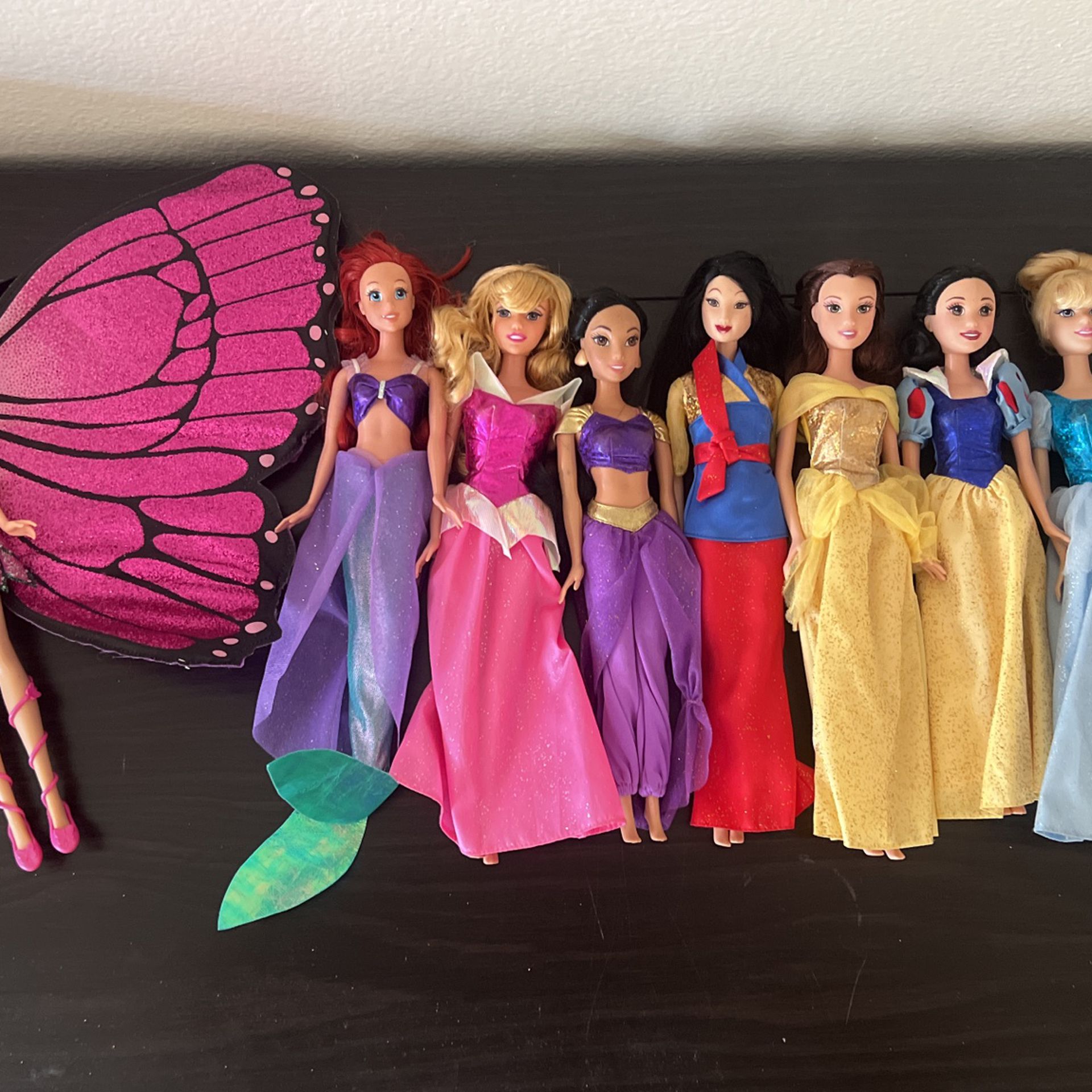 Disney Princess Doll Bundle 