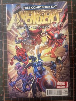 Free Comic Book Day Variant 2012: Avengers: Age of Ultron #0.1- bagged and board