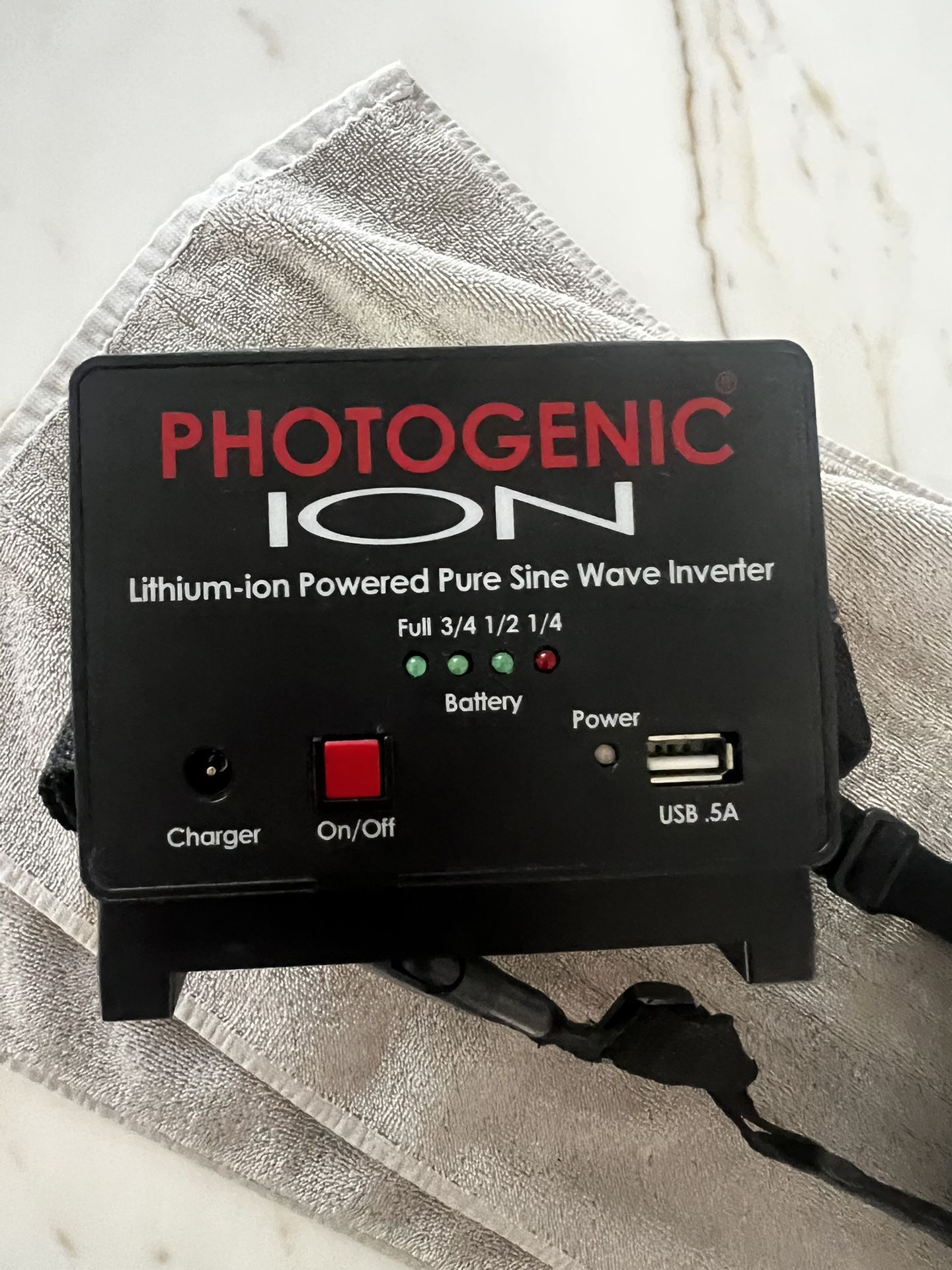The Photogenic ION Lithium-ion Pure Sine Wave Inverter