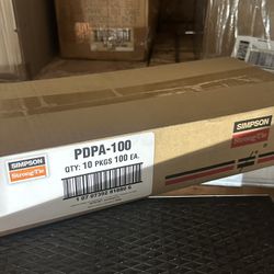 1000 Pieces Simpson Strong-Tie PDPA-100 1" x .157 Drive Pins  POWDER ACTUATED